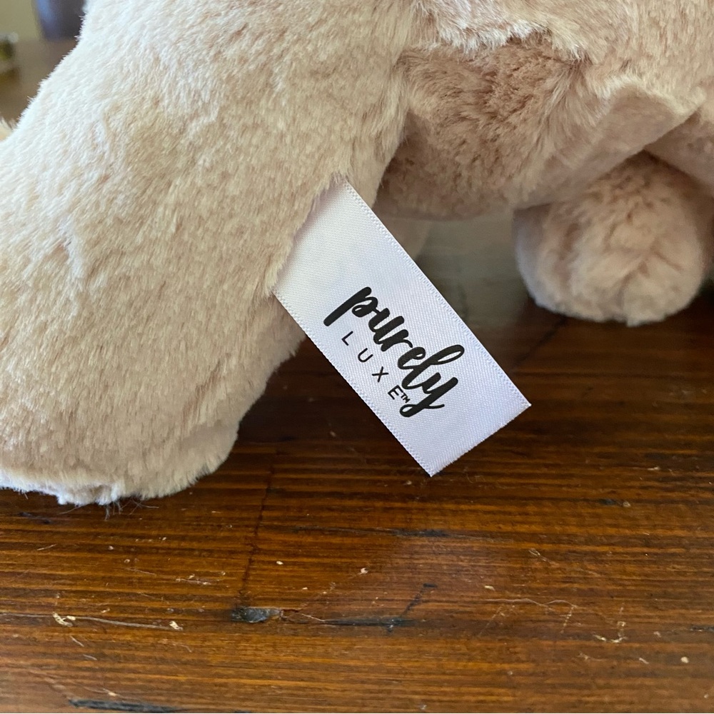 Aurora Purely Luxe BABY LLAMA 10" Plush Light Tan Plush Sitting Lamb 2019 - Picture 6 of 9